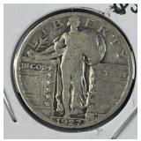 1927 Standing Liberty Silver Quarter, US 90%