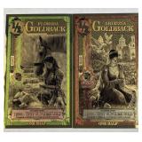 (2) 1/2 Goldbacks, Arizona & Florida 1/2000th 24K