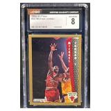 1992 Michael Jordan Fleer #32 CGC 8