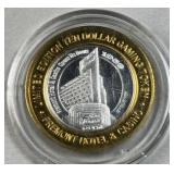 0.6oz Silver Strike Casino Token Fremont 50th