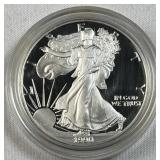1990 Proof American Silver Eagle 1oz .999