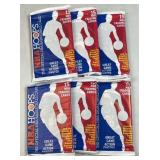 (6) 1989 NBA Hoops Basketball Sealed Packs