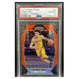 2017 Prizm Lonzo Ball PSA 10 Mosaic Orange RC