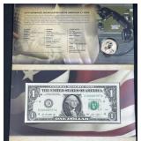 2016 Code Talkers WWI & II Coin & Currency Set