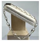 925 Silver Mexico Twisted Mariner Link Bracelet