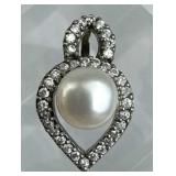 925 Silver Genuine Freshwater Pearl Pendant