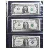 Currency Book w/ Star & Barr Notes, Silver Certs