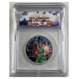 1965 JFK 40% Silver Half, 4th of July #/300 ICG