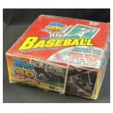 1990 Topps Baseball 50 Years Gum Cards Box