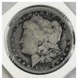 1886-O Morgan Silver Dollar, US $1 Coin, 90%