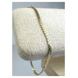 14K Yellow Gold Serpentine Bracelet