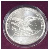 1oz Silver Chrysler Automobiles Round .999 Fine