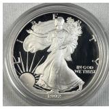 1992 Proof American Silver Eagle 1oz .999