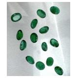 2.53 Carats Matching Emerald Gemstones