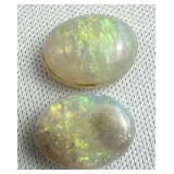 Matching 5.05 Carats Australian Opal Gemstones