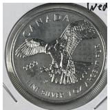 1oz Silver Canada Wedgetailed Eagle .9999 Fine