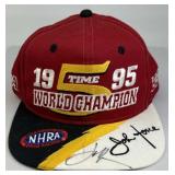 1995 John Force NHRA Drag Racing Snapback Cap