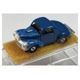 Rare Vtg. Aurora T-Jet Willys HO Slot Car, Blue