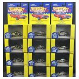 (12) Rare Gold ThunderJet500 Retro Pull-Backs