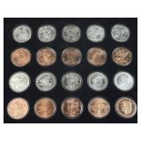 10oz Silver & Copper Zombucks .999 Complete