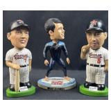 Biggio/Bagwell/Ausmus 2007 Bobble Head Figurines