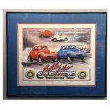 "Battle of the Gassers" NHRA Wall Art, Framed