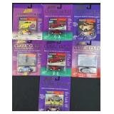 (7) Assorted Classic Gold Johnny Lightning Cars