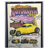 49th Detroit Autorama 2001 Signed Silk Wall Art, F