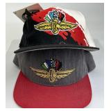 (2) Indianapolis Motor Speedway Snapback Caps
