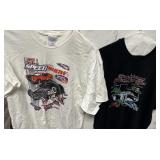 (2) Auto & Boat Show T-Shirts
