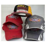 (5) Assorted NHRA Hot Rod Assoc. Caps
