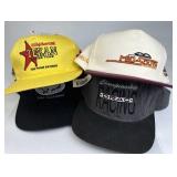 (4) Assorted Racing Caps