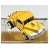 Rare Vtg. Aurora T-Jet Willys HO Slot Car, Yellow