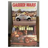 Gasser Wars & 50Y Hot Rod Coffee Table Books