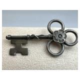 925 Silver Taxco Vintage Skeleton Key Brooch/Pin