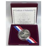 1992 Proof Clad Olympics Gymnastics Half Dollar