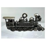 925 Silver Vintage Locomotive Engine Train Charm