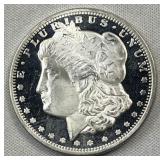 1/2oz Troy Silver Morgan Round, .999 Fine