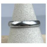 925 Sterling Silver Domed Comfort Band Ring