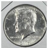 1964 JFK 90% Silver Half Dollar, Uncirculated