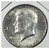 1964 JFK 90% Silver Half Dollar, Uncirculated
