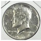 1964 JFK 90% Silver Half Dollar, Uncirculated