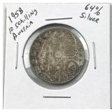 1958 Austria Silver 10 Schilling Coin .640