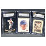 1988-91 Topps Nolan Ryan 3 CSG Graded Cards