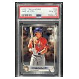 2022 Topps Chrome Jake Meyers RC PSA 10