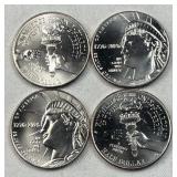 (4) 1776-2026 Enduring Freedom 250th Half USA