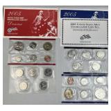 2005-P&D US Mint Uncirculated Coin Set