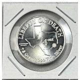 1/4oz Silver TX Liberty or Death Hart