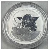 1oz Silver 2022 Grogu 