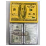 Deck of $100 Bill Playing Cards